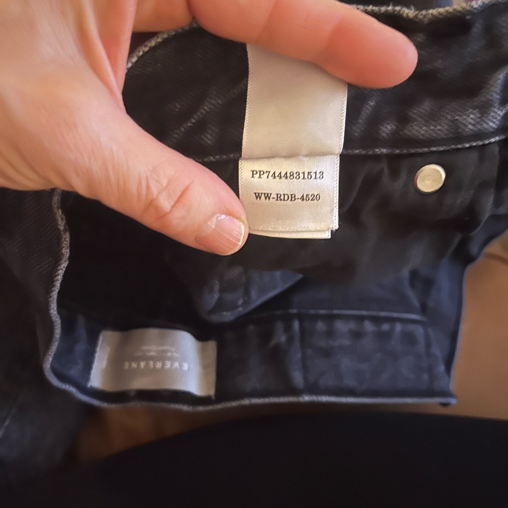 Everlane 90’s Cheeky Jeans in Washed Black size 26